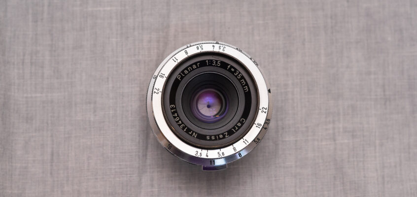 Carl Zeiss Planar 1:3.5 f=35mm Review
